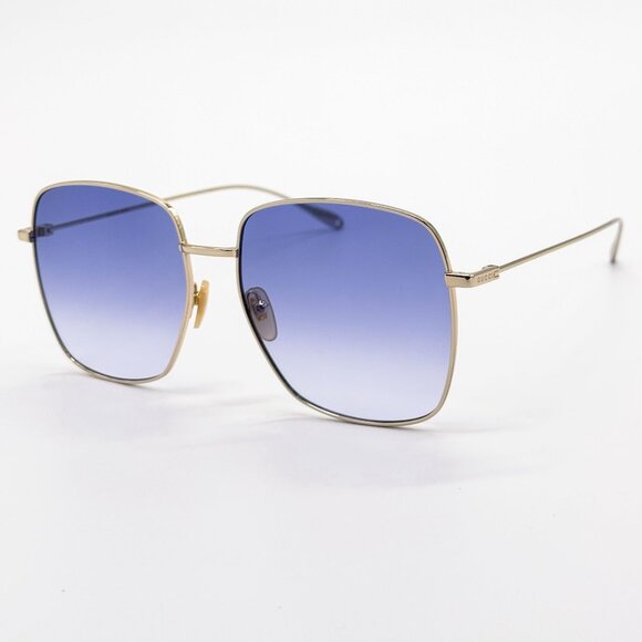 NEW GUCCI SUNGLASSES GG1031S 004 GOLD/BLUE WOMEN EYEWEAR GUCCI PLUS EARRINGS main image 9
